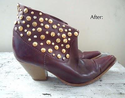 My New Studded Boots