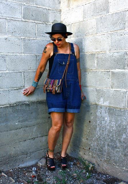 outfit post: Overall, A Good Day
