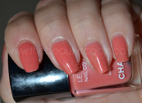 Chanel Le Vernis Nail Polish, Miami Peach (203) - Swatched!