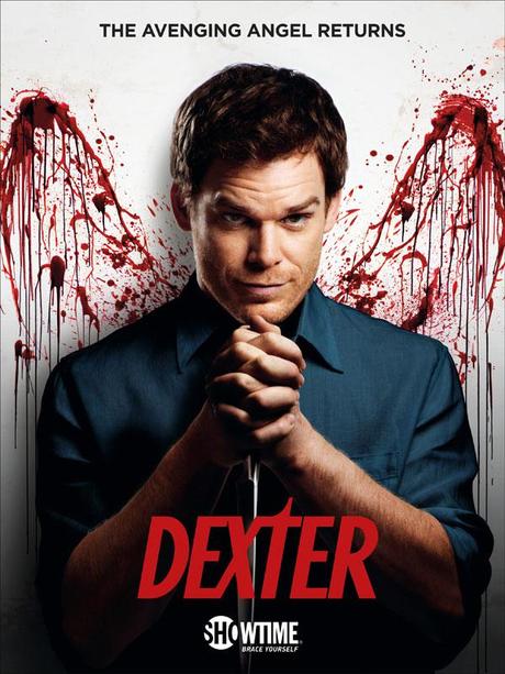 Showtime's character 'Dexter' is depicted as an 'avenging angel'