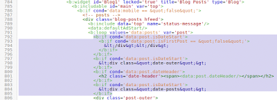 Improvements to the Blogger template HTML editor