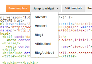 Improvements to the Blogger template HTML editor