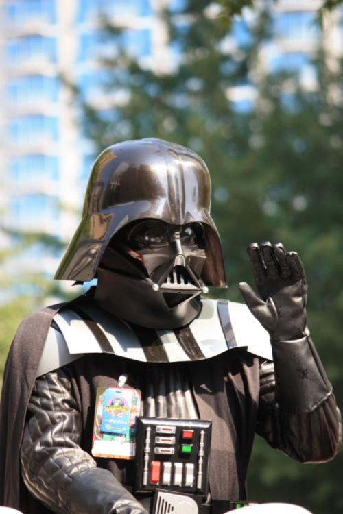 DAILY PHOTO: That Gregarious Darth Vader Taken at the 2011 DragonCon Parade in Atlanta