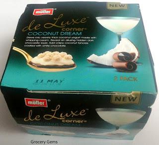 New Müller De Luxe Coconut Dream Corner Yogurt