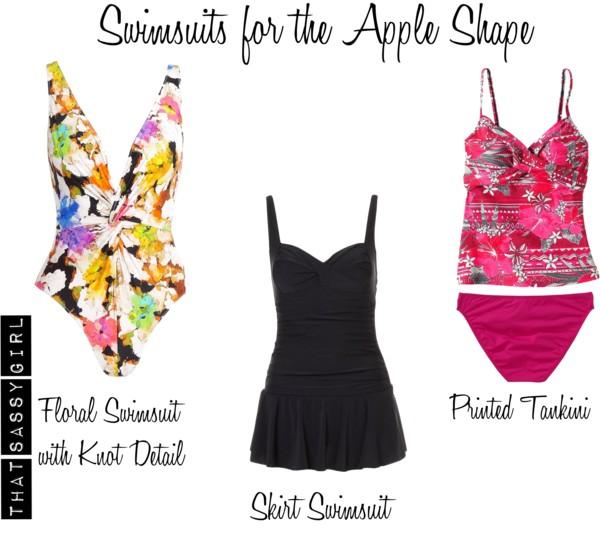 flattering bikini for apple shape