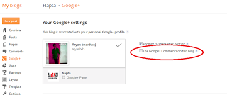 How to Enable Google+ Comments on Blogger