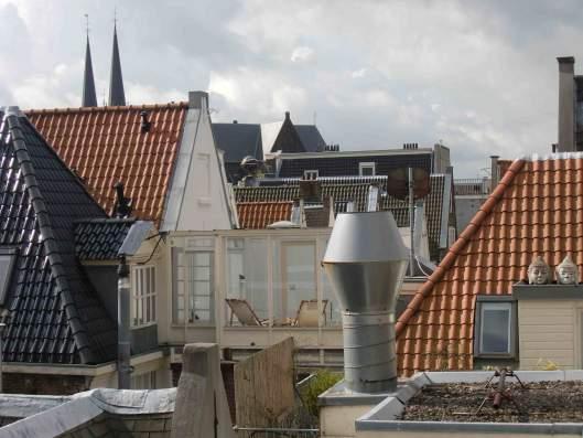 Weekly photo challenge: up Up on the rooftops, Amsterdam
