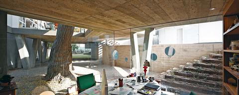 Casa serpiente interior study 