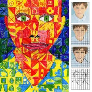 Chuck Close Self Portrait