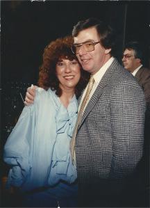 My ex-stepfather. The satchel bandit with my mom at my Sweet 16.