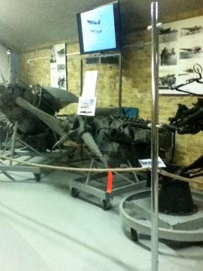 Pieces of Crashed Planes Operation Dynamo Museum Dunkirk