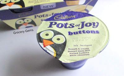 New Cadbury Pots of Joy - White Chocolate Buttons Review