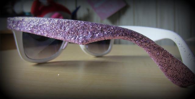 DIY: Glitterific Sunglasses!