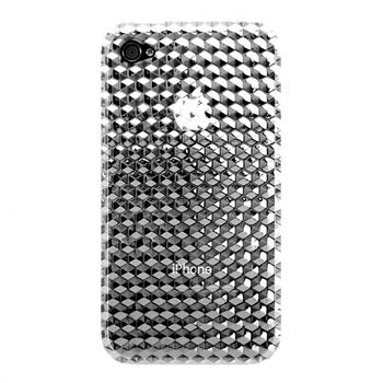 Clear Hex 3D for iPhone 4S 
