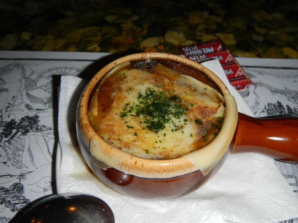 French Onion Soup at the Grizzly House