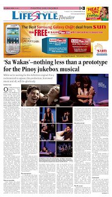 Sa Wakas--nothing less than a prototype for the Pinoy jukebox musical