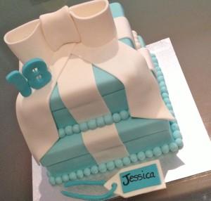 Tiffany Inspired Cake