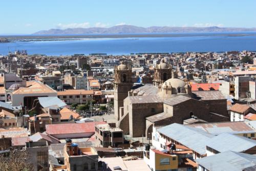 DAILY PHOTO: Puno Overlooking Titicaca Taken in July of 2010