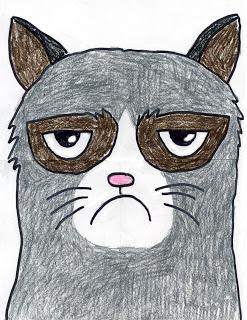 How to Draw Grumpy Cat - Paperblog