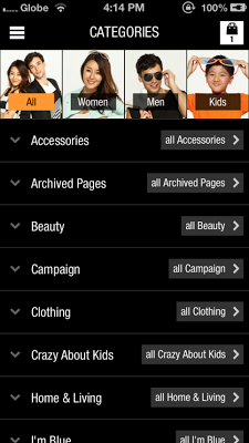 EASY MOBILE SHOPPING WITH ZALORA IPHONE APP