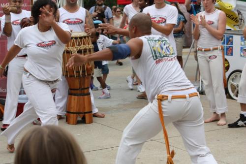 DAILY PHOTO: Capoeira Demonstration Taken in 2011 at the Decatur Book Festival in Decatur, Georgia