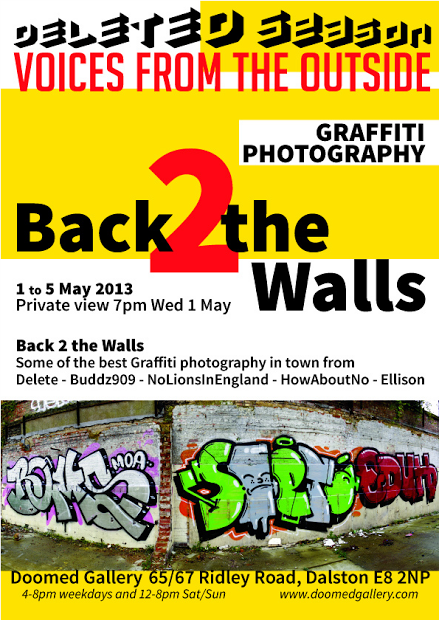Back 2 the Walls Exhibition at the Doomed Gallery
