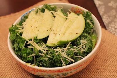 Tangy Green Apple & Kale Salad