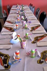 Christening Children's Table