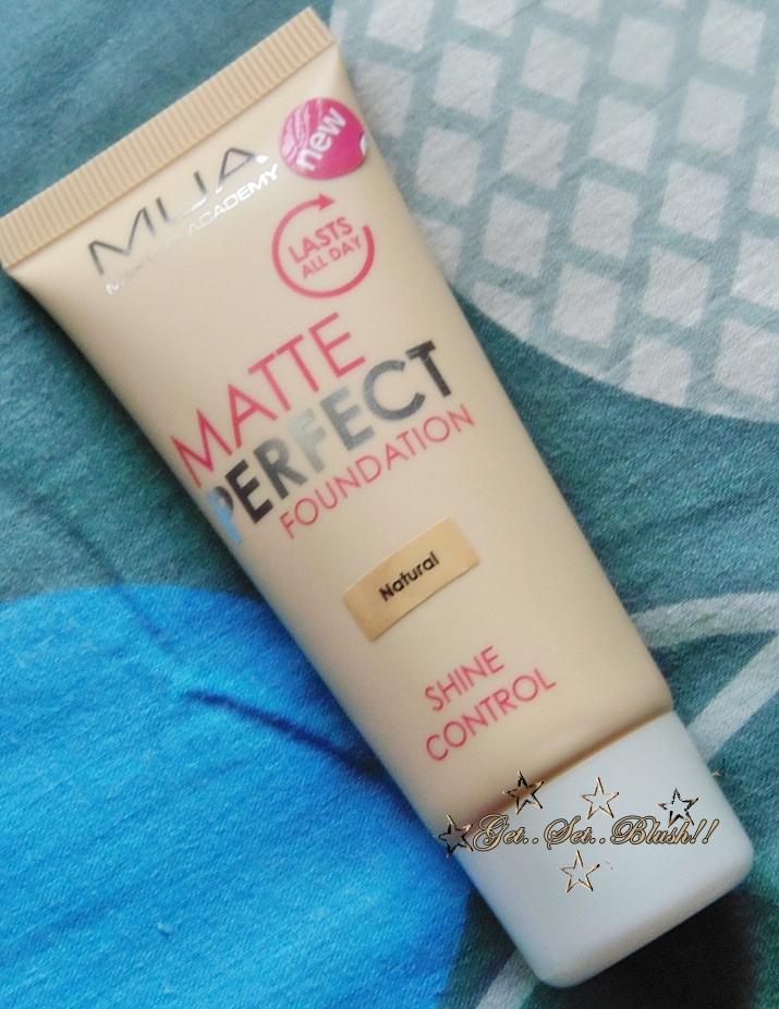 MUA Matte Perfect Shine Control Foundation in Natural - Review,Swatch