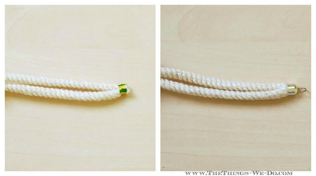 DIY Square Knot Bracelet