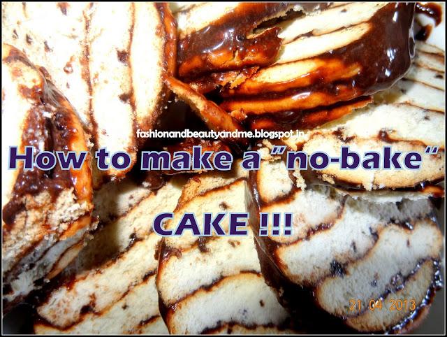 HOW TO: No bake cake with biscuits !!!