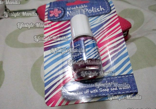 Girlstuff Washable Nail Polish in Purple