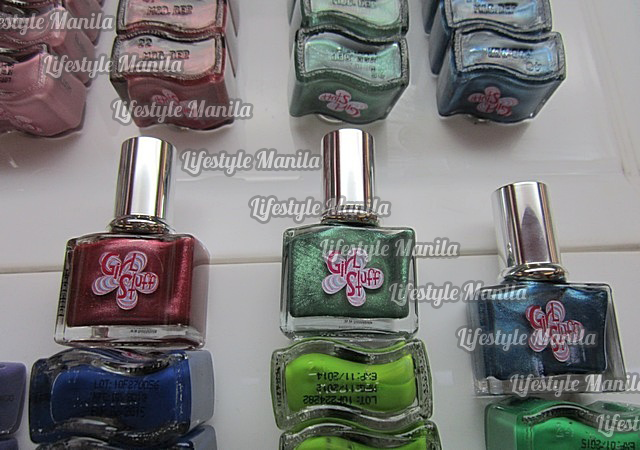 Girlstuff Nail Polish Shimmery Colors