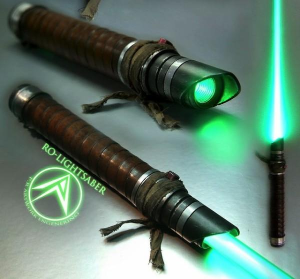 stuffed lightsaber