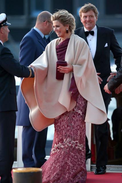 Queen Maxima Water Pageant Gown by Jan Taminiau Queen Maxima Water Pageant Gown by Jan Taminiau