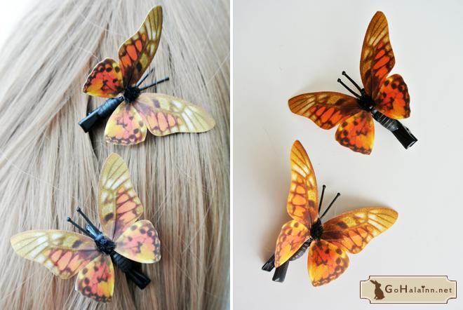 Mori Girl Butterfly Hairclip Taobao Haul