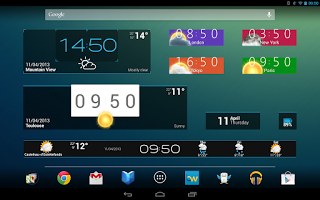 Beautiful Widgets available for free on Google Play Store