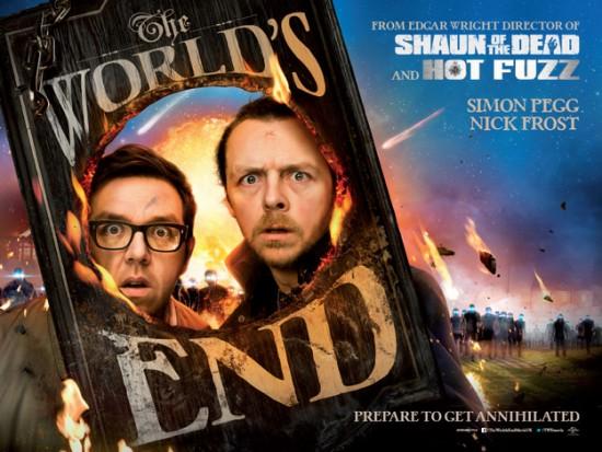 Guys from Shaun of the Dead Back Together in 'The World's End' Poster