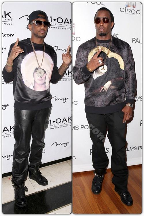 WHO WORE IT BETTER: Diddy and Fabolous wear Givenchy in Las...