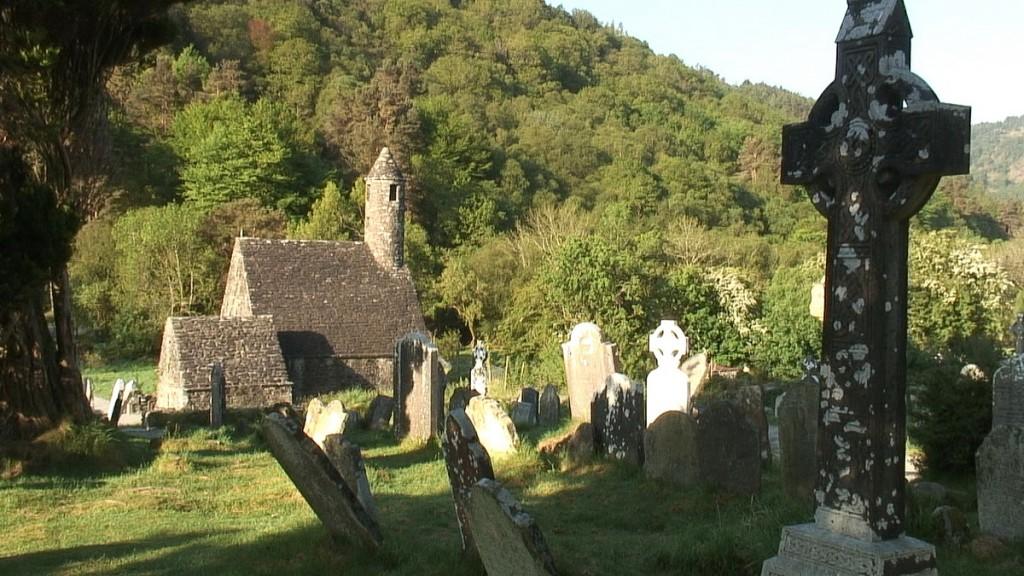 Glendalough, one of the most beautiful places in Ireland st stephen church - glendalough - wicklow - ireland