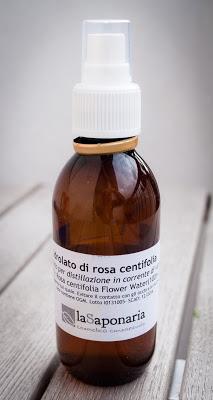 My current Face Toner: Rose Water.