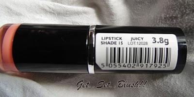 MUA Lipstick in Juicy Shade No:15 Review, Swatches and LOTD