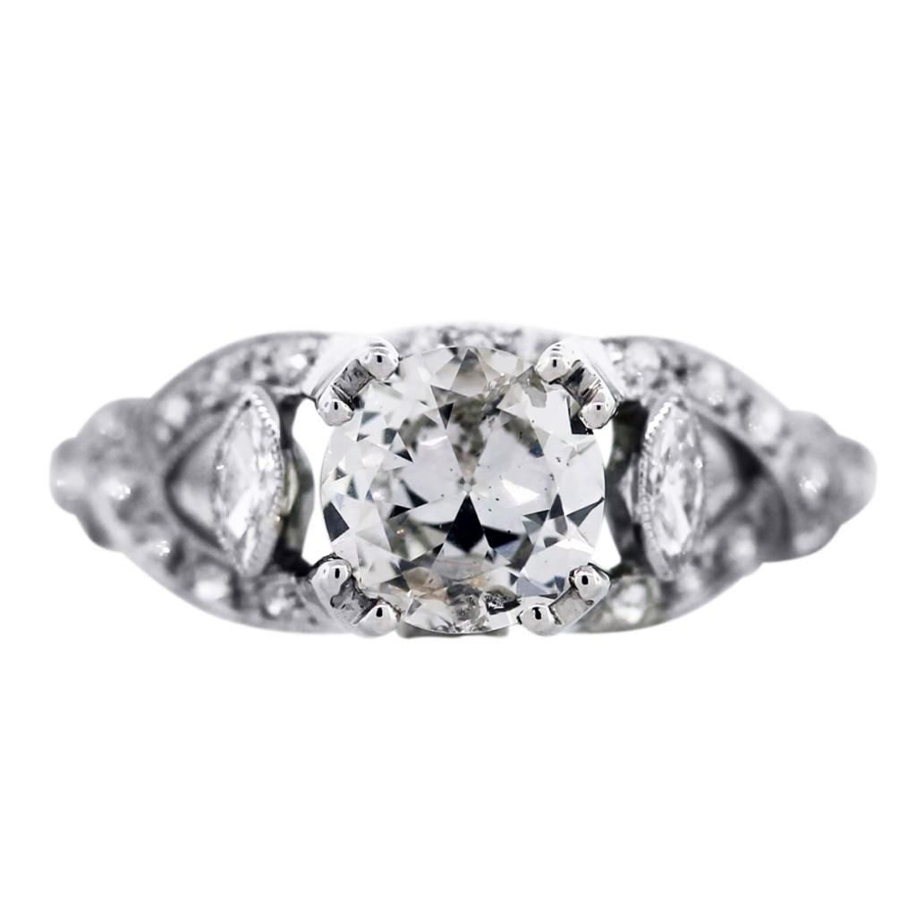 Vintage style engagement rings dallas