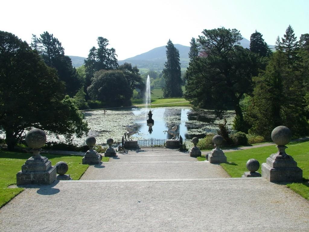 Powerscourt House and Gardens, A World Of Floral Glory – Ireland Triton Lake - Powerscourt - Ireland