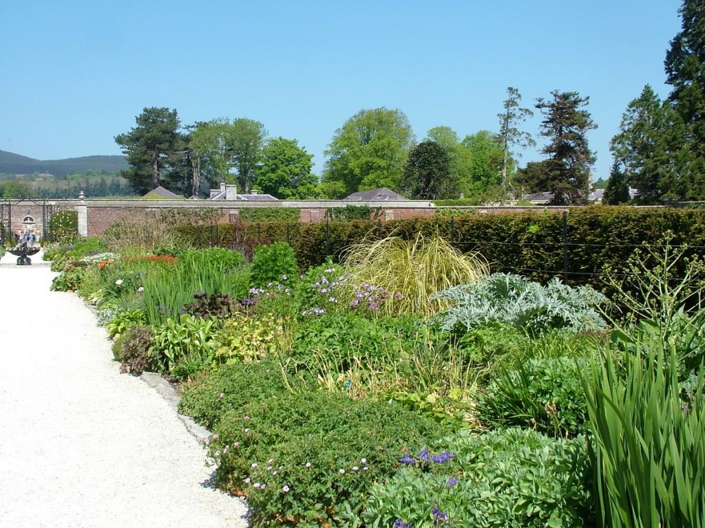 Powerscourt House and Gardens, A World Of Floral Glory – Ireland wall garden - inside the walls - powerscourt - wicklow - ireland