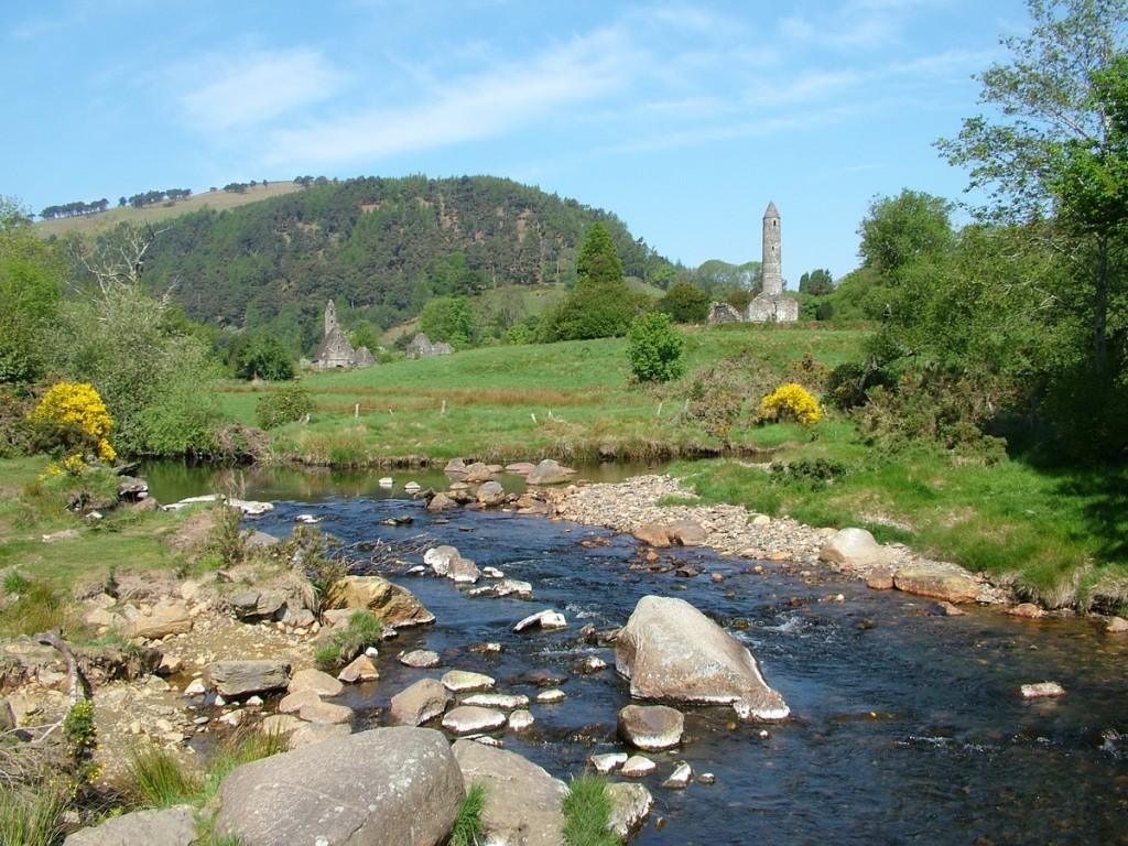 Powerscourt House and Gardens, A World Of Floral Glory – Ireland Glendalough --- Wicklow Mountains - Ireland