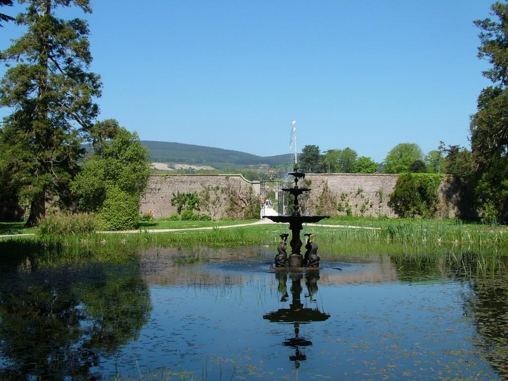 Powerscourt House and Gardens, A World Of Floral Glory – Ireland dolphin pond - powerscourt - wicklow - ireland