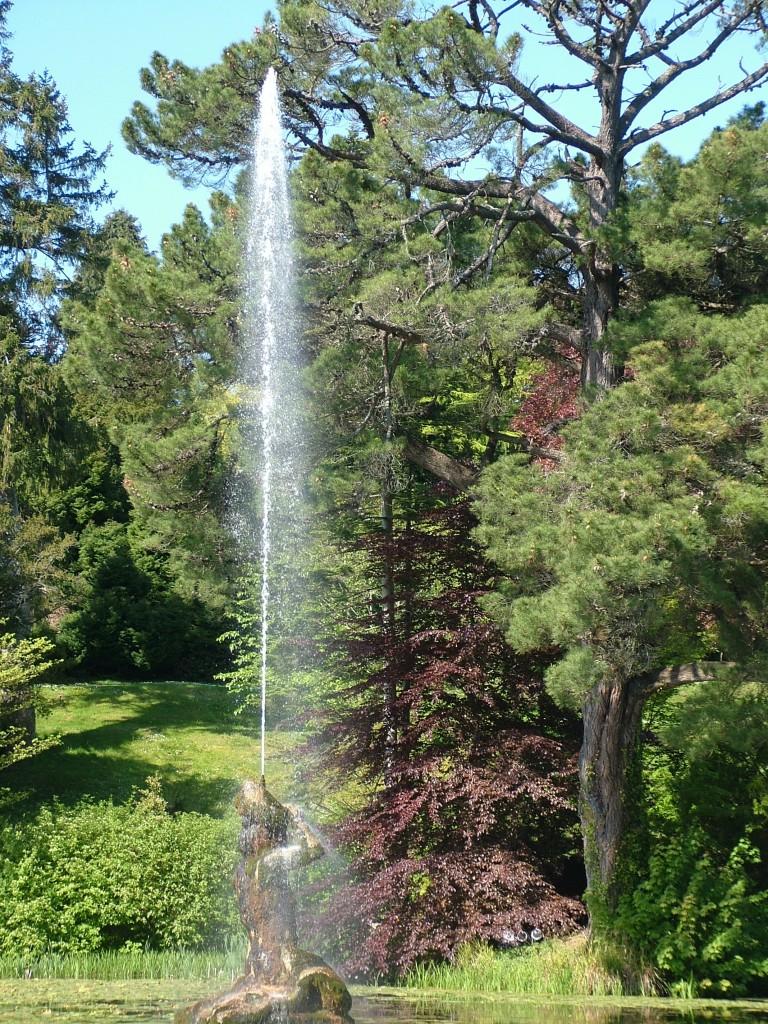 Powerscourt House and Gardens, A World Of Floral Glory – Ireland The Triton Fountain - Powerscourt - Ireland
