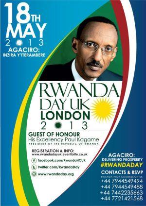 Rwanda Day UK May 18th