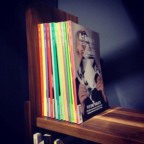 My copies of @artreview look amazing on @calebzipperer’s booth at @bklyndesigns.  (at St. Ann’s Warehouse)